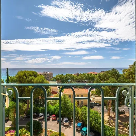 Le Coq Tersling - Residential Parking - Ac - Sea View Menton