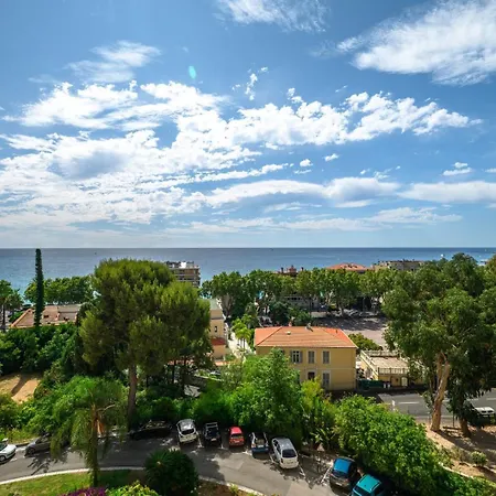 Le Coq Tersling - Residential Parking - Ac - Sea View * Menton