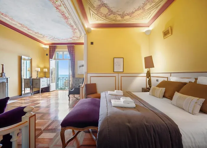 Le Coq Tersling - Residential Parking - Ac - Sea View Menton