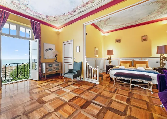 Appartement Le Coq Tersling - Residential Parking - Ac - Sea View Menton